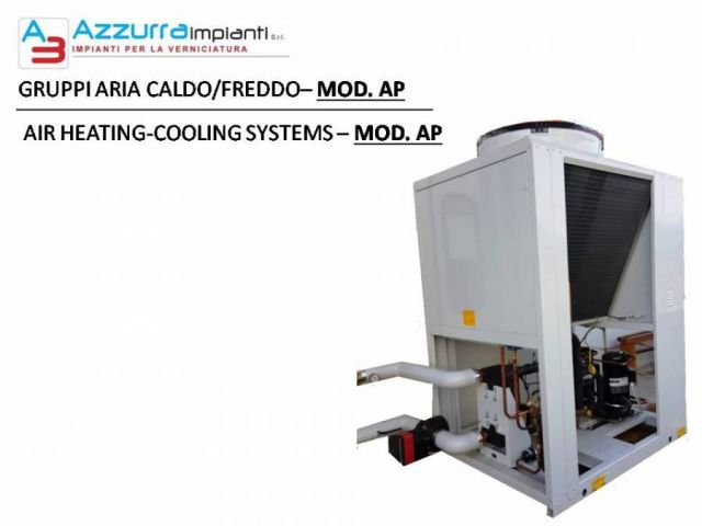 GRUPPI ARIA CALDO/FREDDO PER IMPIANTI DI VERNICIATURA